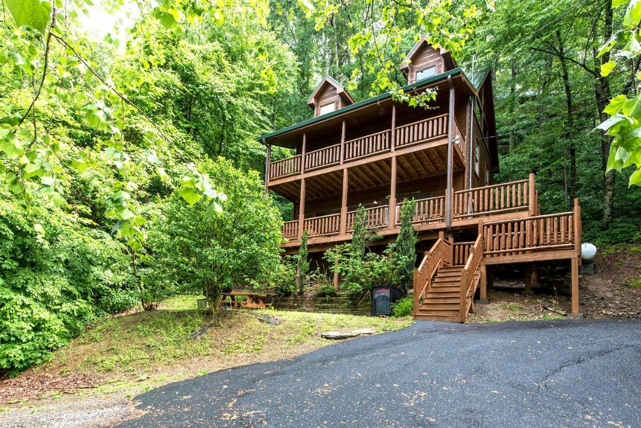 Cabin Of Dreams, 3 Bedroom Water View, Wifi, Hot Tub, Pool Table, Sleep 8 เซอเวียร์วีล ภายนอก รูปภาพ
