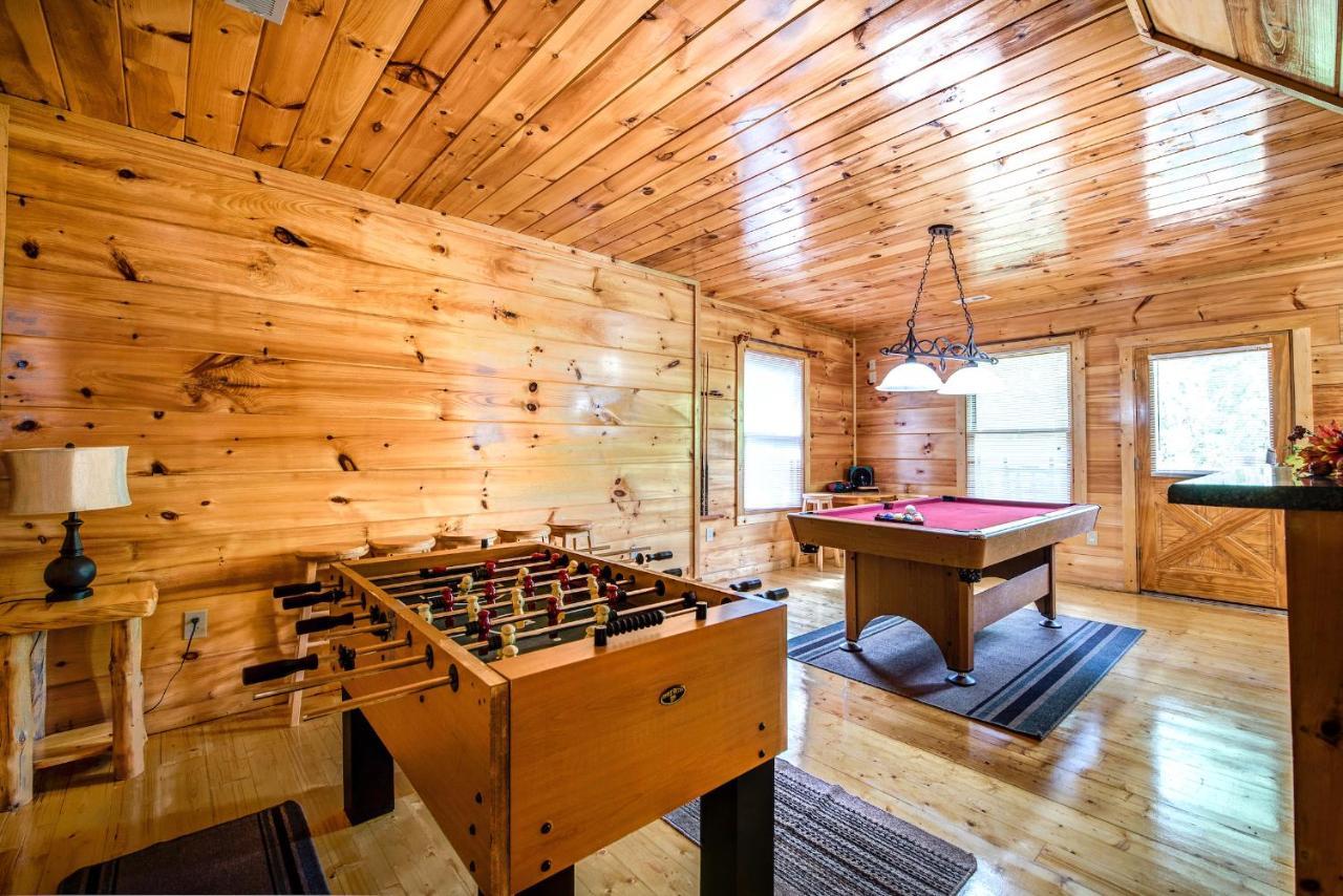 Cabin Of Dreams, 3 Bedroom Water View, Wifi, Hot Tub, Pool Table, Sleep 8 เซอเวียร์วีล ภายนอก รูปภาพ